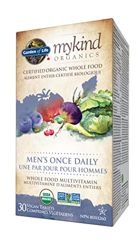 Garden Of Life mykind Organics - Multivitamin - Men's Once Daily 30 VT