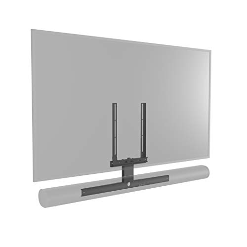 Cavus CFARCB Soundbar Rahmen geeignet für ARC Soundbar - Vesa halterung für eine TV-Wandhalterung / TV-Bodenständer - Schwarz