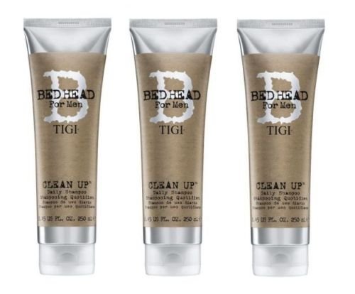 Tigi Bed Head B For Men Clean Up Daily Shampoo 250 ml x 3
