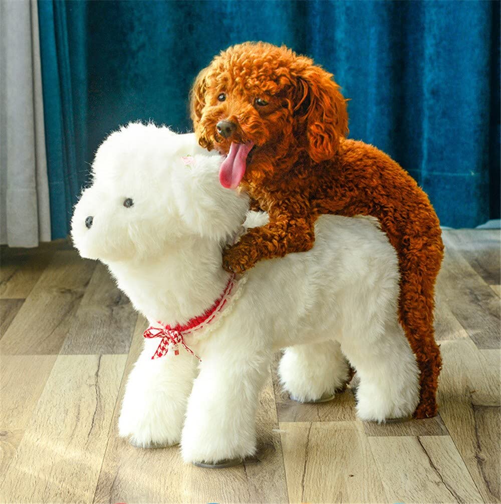 JIAWEIIY Silikon Simulation Mating Dog Toy Male Pet Estrus Vent Dog Toys for Small Dogs Bulldog Teddy Dog Accesories Vent Sex Simulation (M)