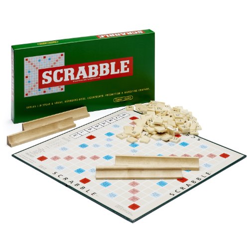 Scrabble Jubiläumsspiel mit Holzsteinen