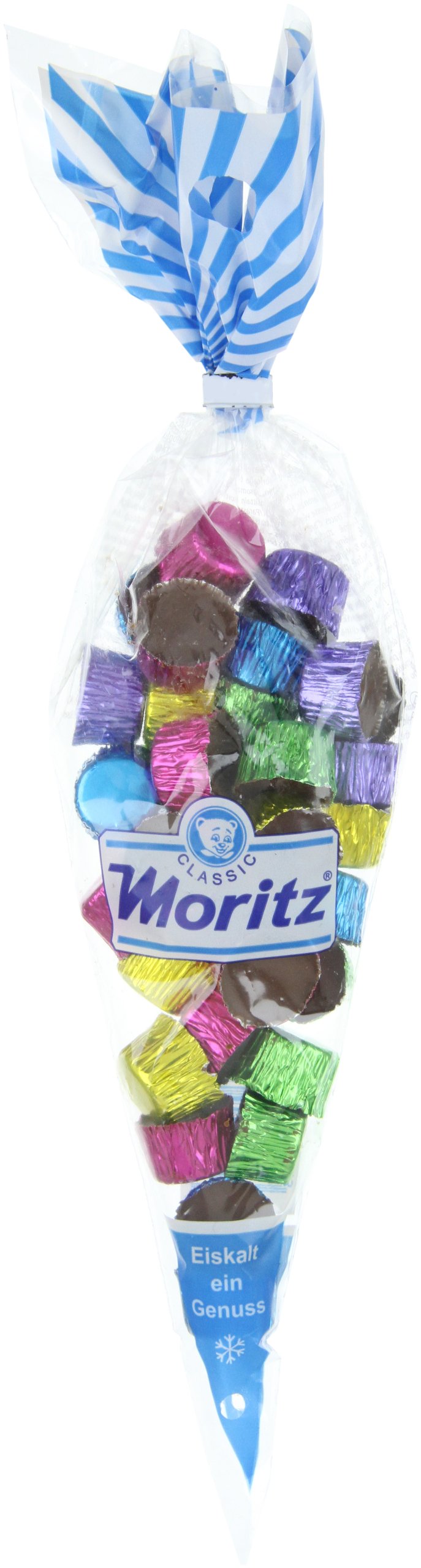 Moritz Eiskonfekt Kapseln Spitztüte, 10er Pack (10 x 200 g)