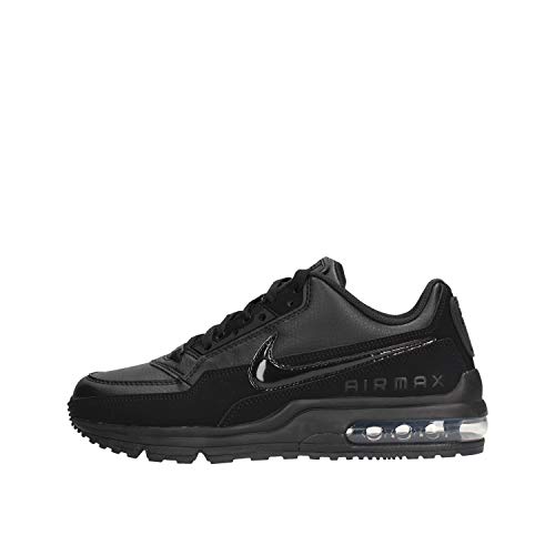 Nike Mens Air Max Ltd 3 Sneaker, Black/Black-Black, 42 EU