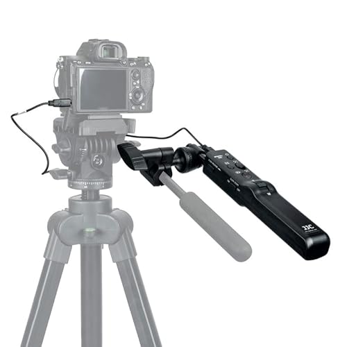 JJC Kamerastativ Fernbedienung Lanc Camcorder Controller für Sony A7IV A7III A7 A6000 A6600 A6400 RX100 VII FDR-AX53 AX55 AX700 HDR-CX240 CX405 CX625 CX28 0E Can XA40 XA50 XA11 XA55 und mehr