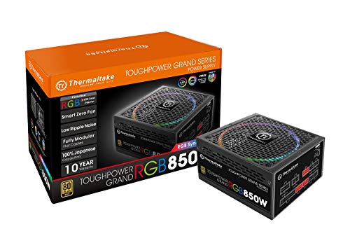 Thermaltake Toughpower Grand 850W RGB Sync Edition PC Netzteil 80Plus Gold zertifiziert