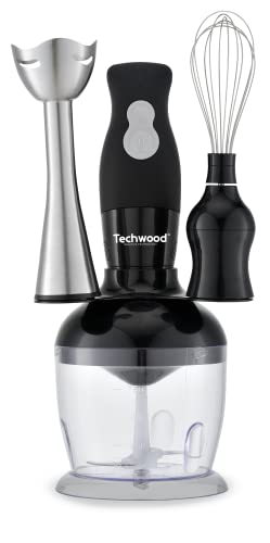 Techwood TMS-8366 3-in-1-Mixer, Schwarz
