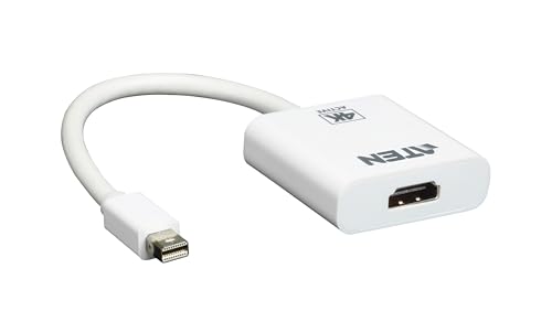 ATEN DisplayPort / HDMI Adapter [1x Mini-DisplayPort Stecker - 1x HDMI-Buchse] Weiß