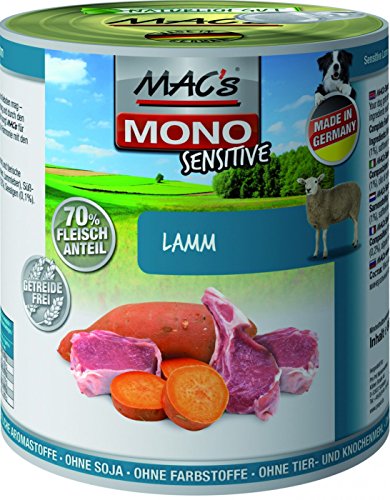 MACs | Mono Sensitive Lamm | 6 x 800 g