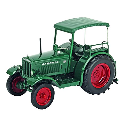 Schuco 450899200 - Modelltraktor "Hanomag R40" mit Dach 1:32, grün