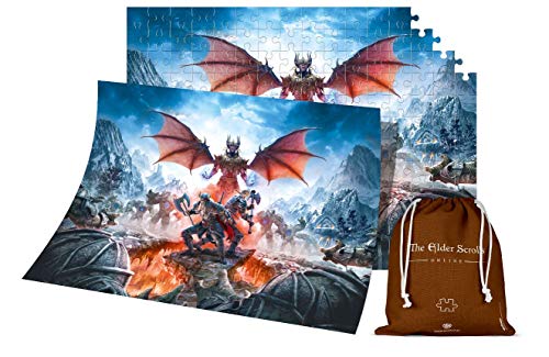 The Elder Scrolls Online Vista of Greymoor | 1000 Teile Puzzle | inklusive Poster und Tasche | 68 x 48 | für Erwachsene und Kinder ab 14 Jahren | ideal für Weihnachten und Geschenk | Spiel-Artwork