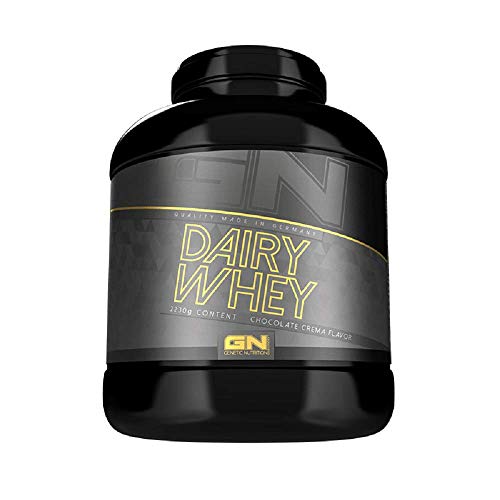 GN Laboratories 100% Dairy Whey Proteinshake Protein Eiweiß Bodybuilding Eiweißpulver (2230g Cookies Cream - Schokokekse)