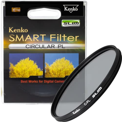 Kenko Smart Circular PL Slim Polarisationsfilter Gehäuse, 82 mm schwarz