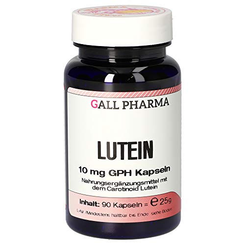 Gall Pharma Lutein 10 mg GPH Kapseln, 1er Pack (1 x 90 Stück)