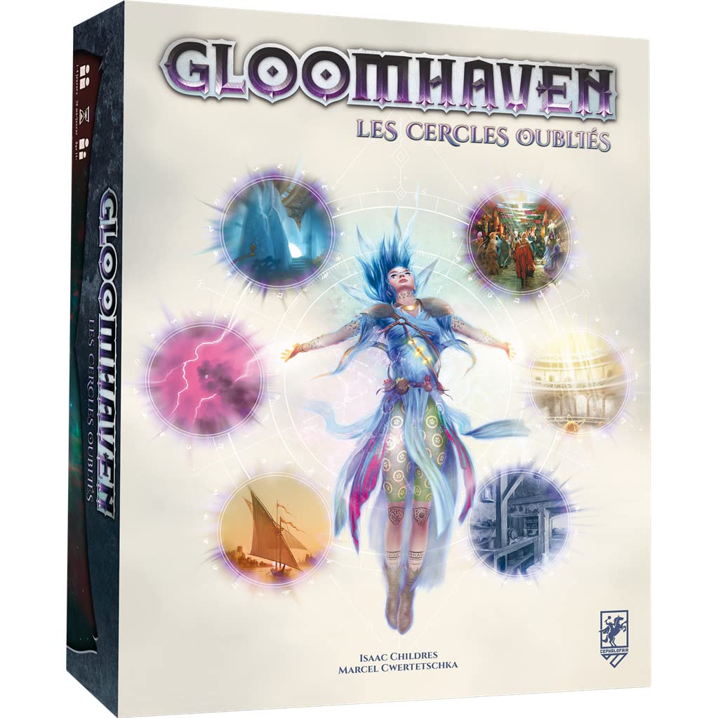Cephalofair Gloomhaven Les Cercles Oubliés Gesellschaftsspiel französische Version