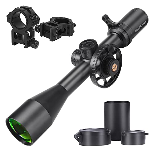 WestHunter Optics TD 5-25x50 SFIR FFP Long Range 1/10 MIL Precision Riflescope | Picatinny Shooting Kit B