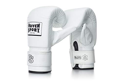 Paffen Sport «PRO» Boxsack-Handschuhe – weiß – Gr. M/L