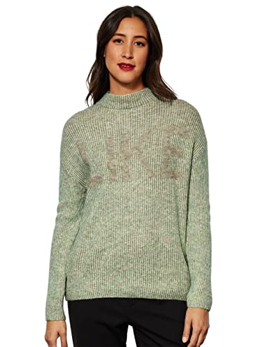 Street One Damen A302186 Strickpullover Grobstrick, Clary Mint Melange, 36