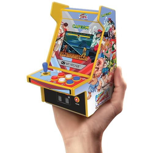 My Arcade DGUNL-4185 Super Street Fighter II - Micro Player Pro Portable Retro Arcade (2 GAMES IN 1)