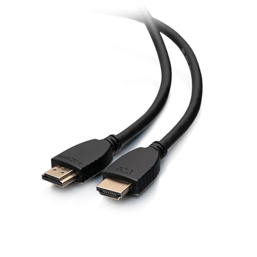 C2G 4,5 m High Speed HDMI-Kabel mit Ethernet - 4K 60 Hz - 4,5 m - HDMI Typ A (Standard) - HDMI Typ A (Standard) - 4096 x 2160 Pixel - 3D - Schwarz (50612)