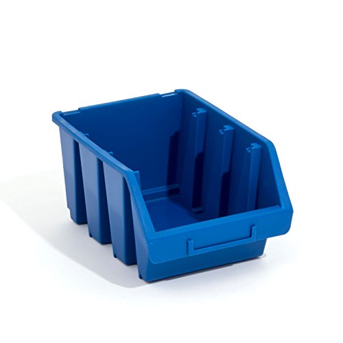 50 Stck. Ergobox Sortierkästen Stapelboxen blau Gr. 3 170x240x126 mm Lagerbox