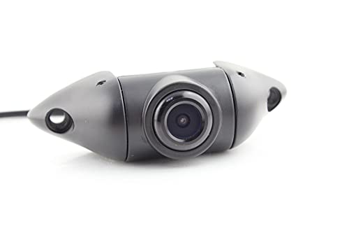 Rückfahrkamera Kamera Farbe Drehbar Metallgehäuse schwarz mit 6 Meter Kabel für Monitor Auto KFZ PKW Wohnmobil Transporter klein Kompakt Aufbau 170 180 YMPA RFK-AB170