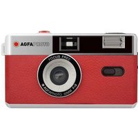AgfaPhoto 603001 Filmkamera Kompakt-Filmkamera 35 mm Rot - Silber (603001)