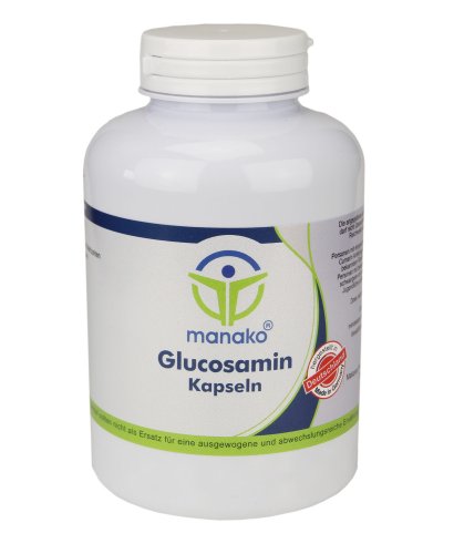 manako Glucosamin Kapseln, 300 Stück, Dose a 225 g (1 x 300 Kapseln)