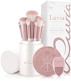 Luvia Cosmetics Kosmetikpinsel-Set Prime Vegan Candy, (10 tlg.)