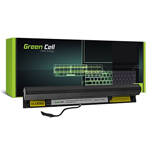 Green Cell® Standard Serie L15M4A01 Laptop Akku für Lenovo IdeaPad 100-14IBD 100-15IBD 300-14ISK 300-15ISK 300-17ISK B50-50 B71-80 (4 Zellen 2200mAh 14.4V Schwarz)