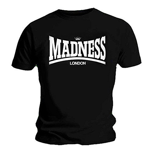 Madness Herren T-Shirt Schwarz Schwarz Gr. M, Schwarz