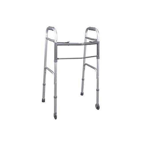 Mopedia - Rollator klappbar Zwei Gelenke mit Rollen, 83 bis 100 cm höhenverstellbar