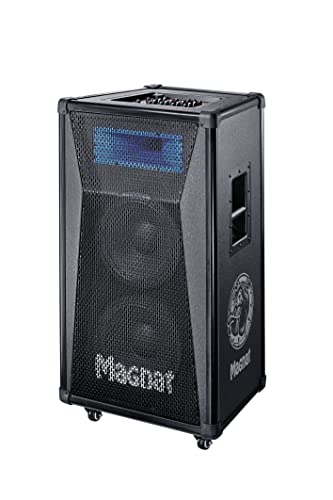 Magnat Bulldog 7, Aktives PA-Lautsprechersystem mit Akku, Leistungsstarke Kompakte All-In-One-Box,