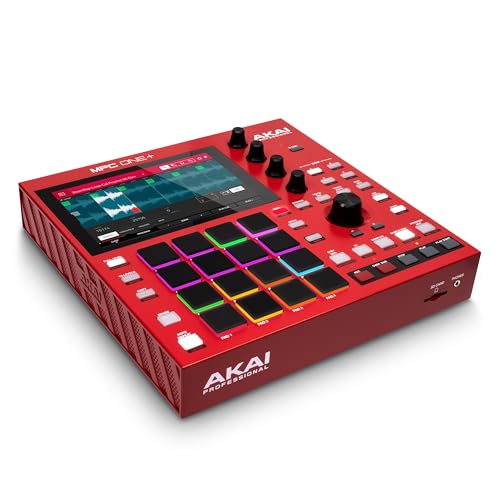 AKAI Professional MPC One+ Standalone Drum Machine, Beat Maker und MIDI Controller mit WLAN, Bluetooth, Drum Pads, Synth Plugins und Touchscreen