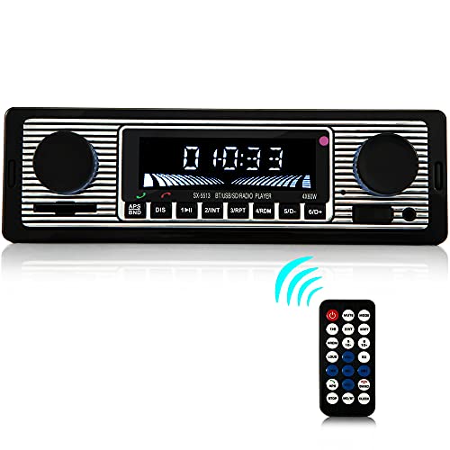 iFreGo Autoradio MP3 Player unterstützt Bluetooth Freisprech Autoradio MP3 Player/FM Radio, unterstützt USB für die Musikwiedergabe USB / MP3 / FM/WMA/WAV/TF Media Player Fernbedienung