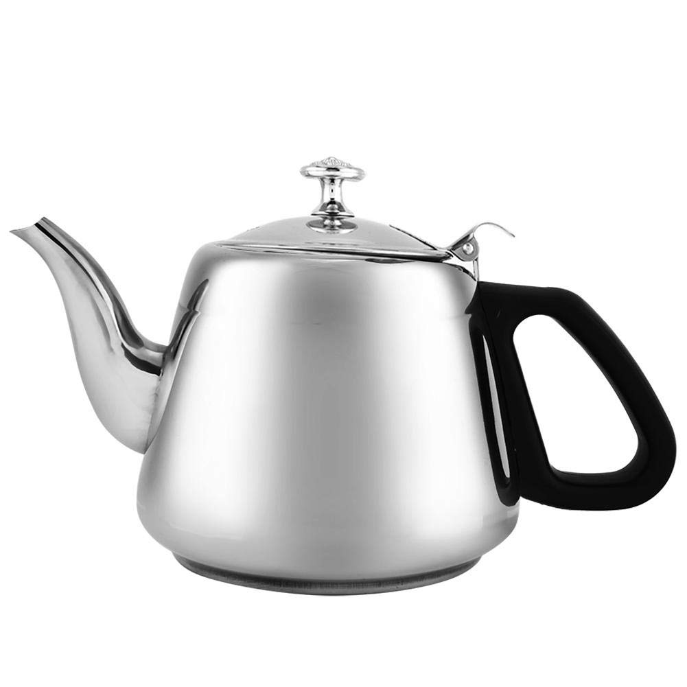 Teekanne - VIFER Edelstahl Herd Teekanne Kaffeekanne Teegeschirr Heißwasserkocher 1,5 l/2 l 1 PC(1.5L)