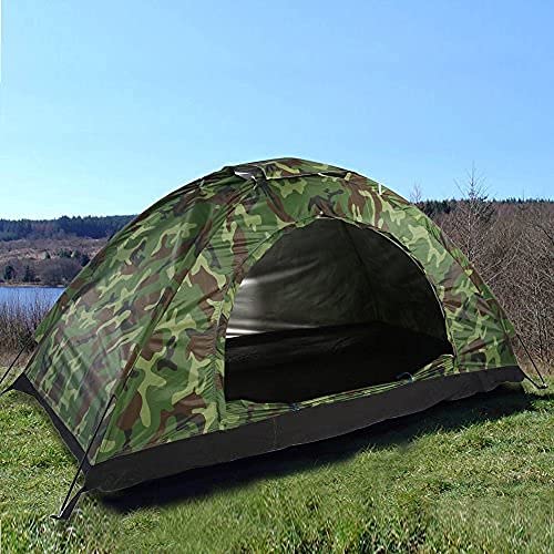 eecoo 1-Zelt, tragbar Camping-Zelt-Zelt Tunnelzelt-Personen-Zelt mit UV-Schutz wasserdicht mit personstent für Camping Wandern