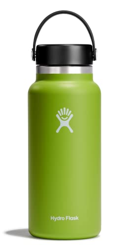 Hydro Flask 32oz Wide Flex Cap Isolierflasche (Größe One Size, Grün)