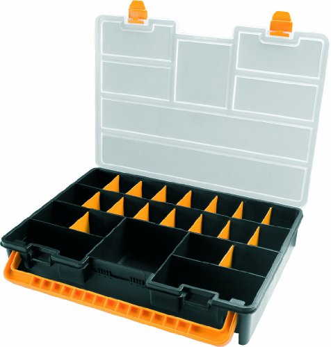 Art Plast 3600 aus Kunststoff, Polypropylen, Polystyrol-Set Werkzeuge (schwarz, gelb Werkzeugkasten aus Kunststoff, Polypropylen (PP), Polystyrol, schwarz, gelb)