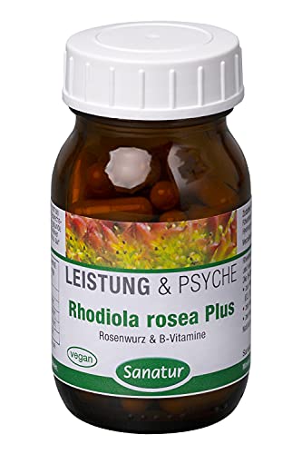 Rhodiola Rosea Plus B-Vitamine Kapseln
