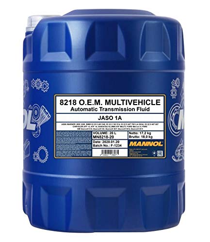 MANNOL 20 Liter, 8218 ATF Multivehicle JWS 3309