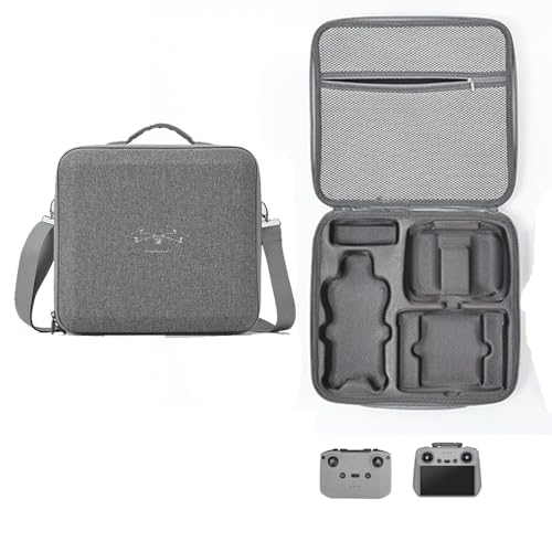 JLANDA Lagerung Tasche Für DJI Air 3 (RC 2/RC-N2) Tragbare Tragetasche Koffer wasserdichte Schulter Tasche Integrierte Box Drone Zubehör