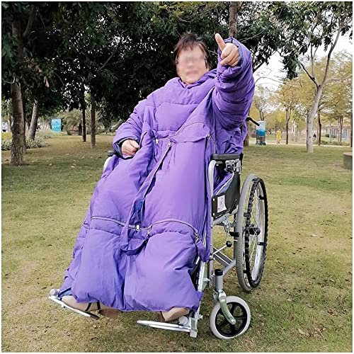 Rollstuhldecke, Rollstuhldecke, wärmerer Bezug, Schoßdecke für ältere Menschen, winddichter Rollstuhlumhang für ältere Patienten und behinderte Beine, Warmer Unterkörper