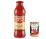 12x Mutti Passata di Pomodoro Tomatenpaste Tomaten sauce 100% Italienisch 700g + Italian Gourmet polpa 400g