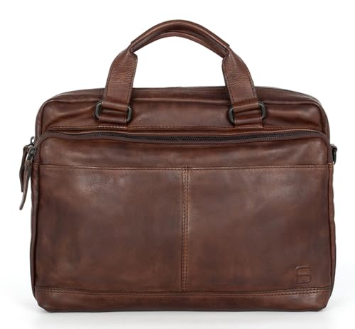 SPIKES & SPARROW Steven Business Bag Chocolate