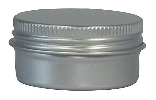 100 Blechdosen Aluminium Bianca 15 ml mit Schraubdeckel