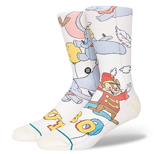 Stance Dumbo By Travis Crew Socken, gebrochenes Wei , Cremewei , Medium