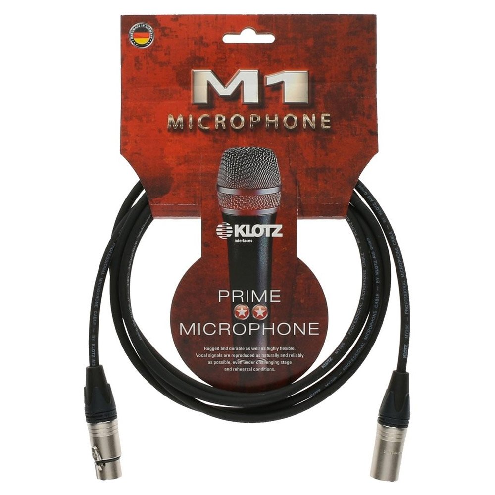 Klotz M1FM1 N1000 – Kabel-Mikrofon, 10 m lang