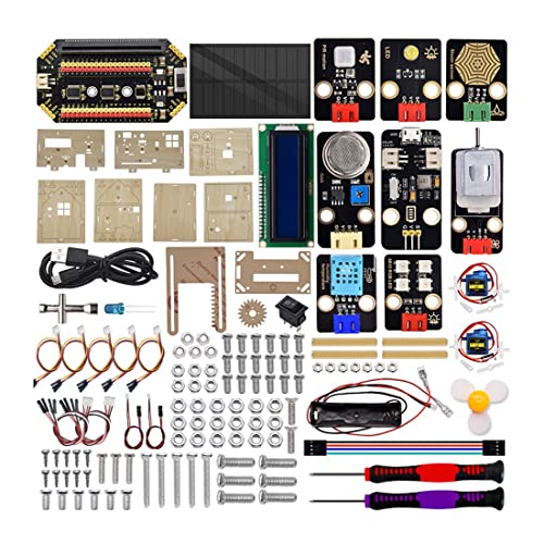 Ashikoi Microbit Smart Home Kit für BBC DIY STEM Python und Makecode (außer Microbit)