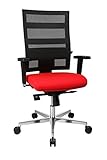 Topstar Bürostuhl Sitness X-Pander Plus inkl. Multifunktions-Armlehnen rot/schwarz