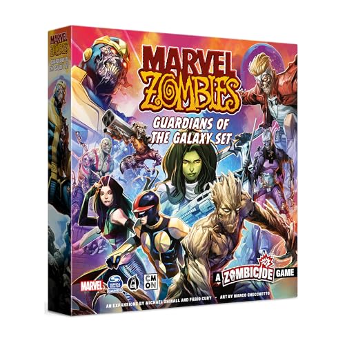 Marvel Zombies Guardians of The Galaxy Expansion - Strategie-Brettspiel, kooperatives Spiel für Kinder und Erwachsene, Zombie-Brettspiel, ab 14 Jahren, 1-6 Spieler, 90 Minuten Spielzeit, hergestellt